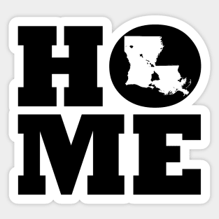 Louisiana and Hawai'i HOME Roots by Hawaii Nei All Day Sticker